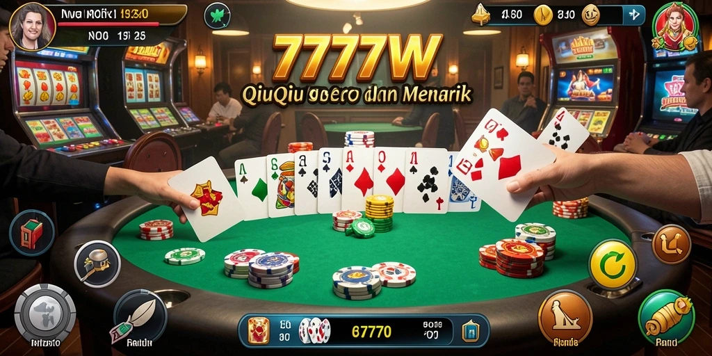 Gameplay QiuQiu yang seru di 7777W