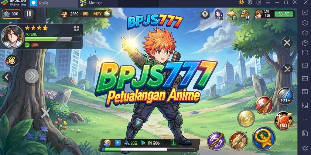 Tangkapan layar BPJS777 menampilkan aksi karakter dalam pertempuran yang seru.