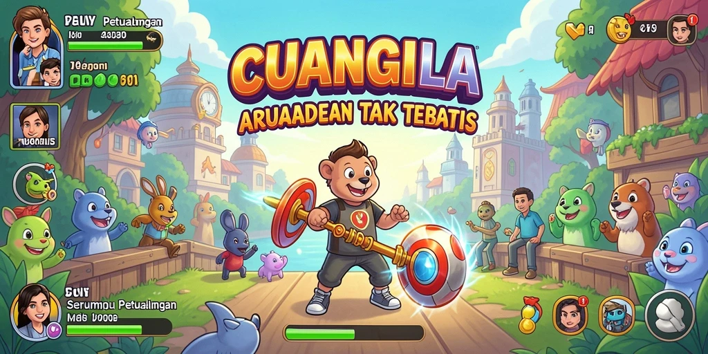 Screenshot gameplay CUANGILA dengan aksi seru dan grafis menawan.