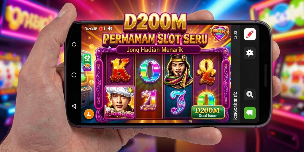 Tampilan gameplay D200M yang menarik dalam permainan Slot.