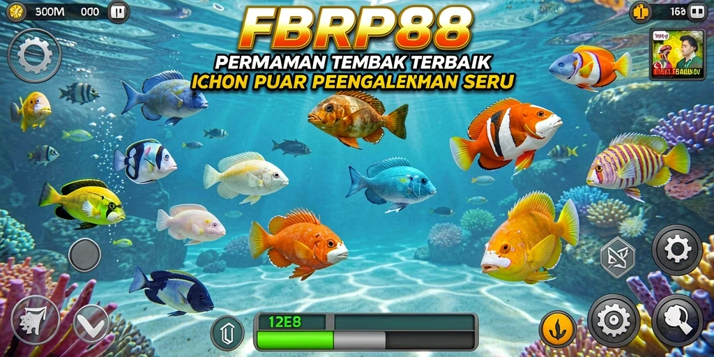 Tampilan gameplay FBRP88 yang mengasyikkan saat berburu ikan.