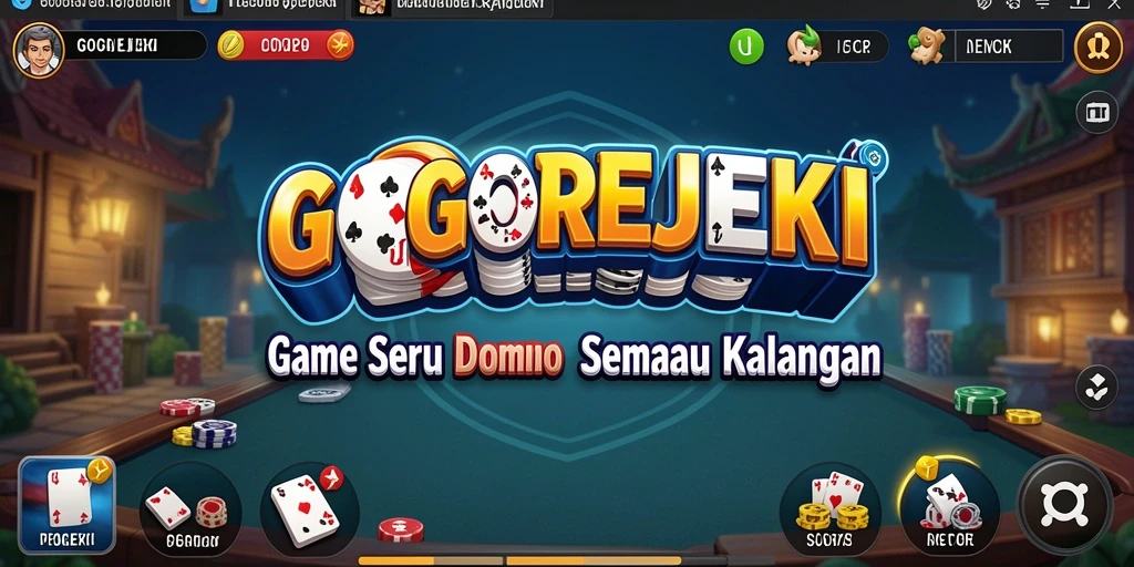 Tampilan gameplay seru di GOGOREJEKI dengan teman-teman.