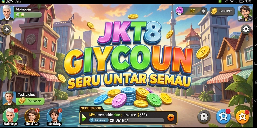Screenshot gameplay <strong>JKT8</strong> menampilkan keseruan dalam mengelola bisnis Tycoon.