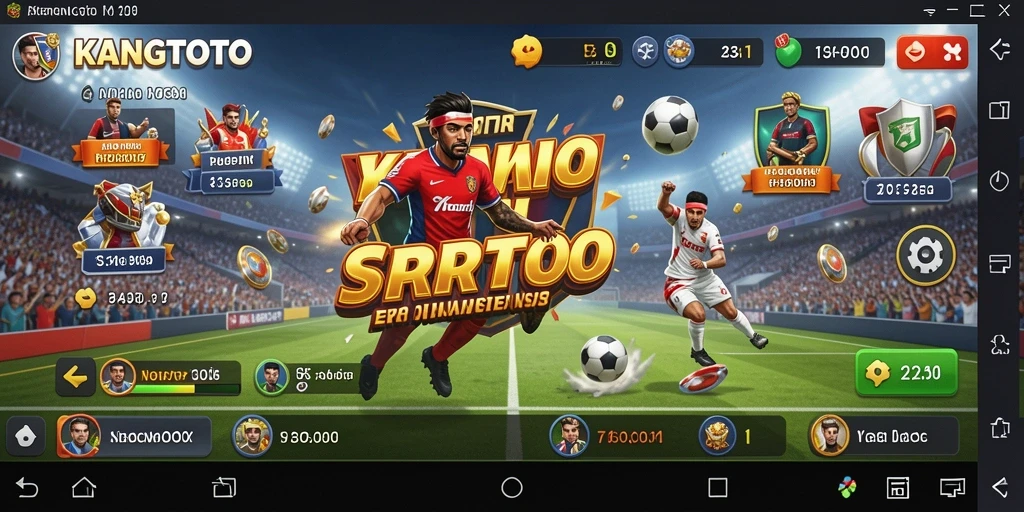 Tampilan utama aplikasi KANGTOTO dengan berbagai pilihan taruhan olahraga.