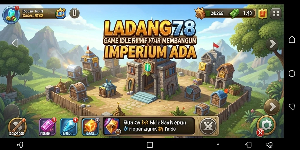 Tampilan menarik dari gameplay LADANG78 yang seru.