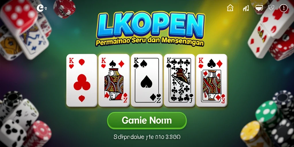 Tampilan gameplay Domino yang seru dan interaktif.