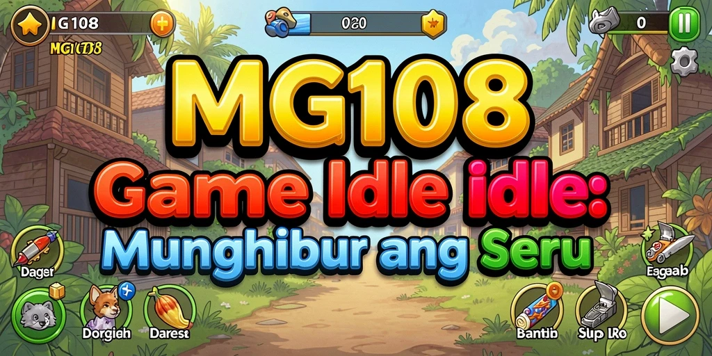 Tampilan gameplay MG108 yang menarik dan penuh warna.