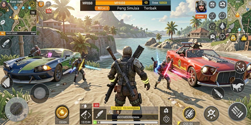 Tangkapan layar MR888 menunjukkan gameplay simulasi yang menarik dan realistis.