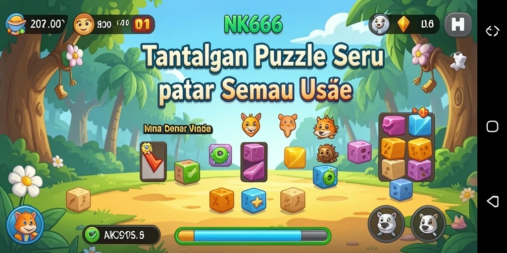 Tampilan gameplay NK666 yang menantang dan menarik.