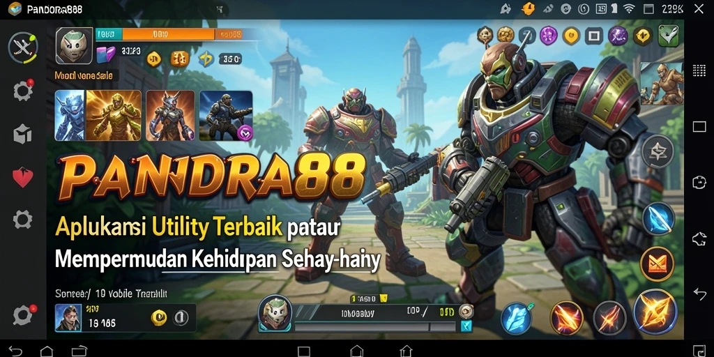 Tampilan menarik dari antarmuka PANDORA88 yang mempermudah pengguna.
