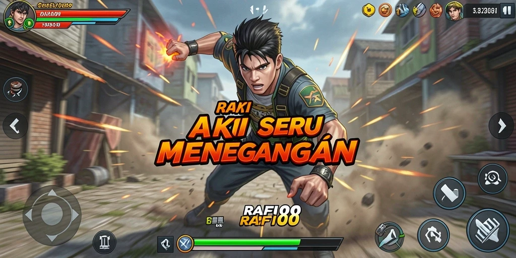 Tampilan gameplay seru dari RAFI88 dengan aksi mendebarkan.