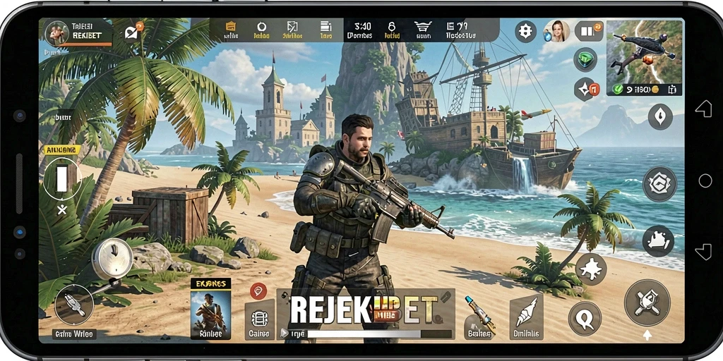Tampilan luar biasa dari gameplay <strong>REJEKIBET</strong> dalam dunia Open World.