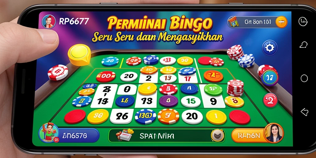 Tampilan menarik dari gameplay RP6677 Bingo yang seru.