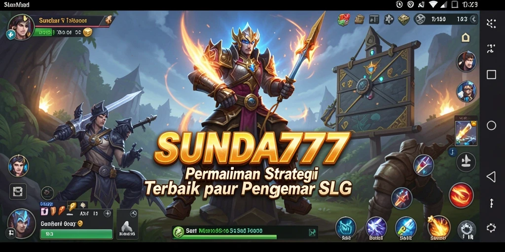 Screenshot utama gameplay SUNDA777 yang mendebarkan.