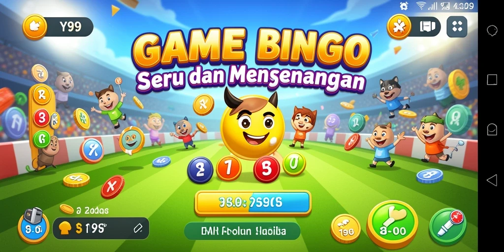 Tampilan gameplay menarik dari aplikasi Bingo Y89.
